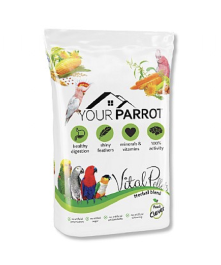 Your Parrot Vital Pellets Herbal Blend Complete Parrot Food 10kg